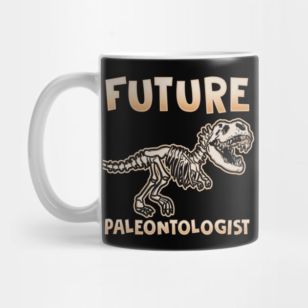 Future Paleontologist - Dinosaur T-Shirt by biNutz